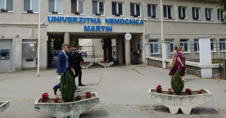 V Univerzitnej nemocnici Martin bola nahlasena bomba