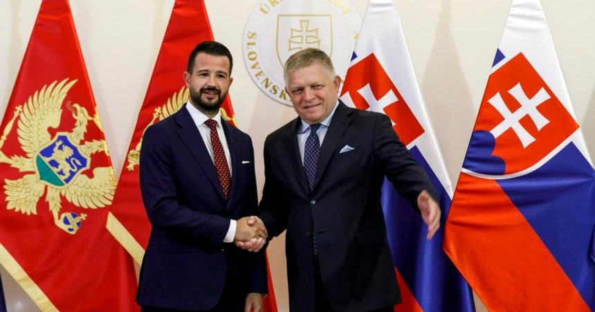 premier fico sa stretol s prezidentom ciernej hory miletovicom