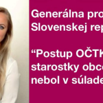 za sest rokov jedenast priestupkov generalny prokurator sa vyjadri k starostke malatinej
