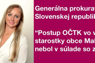 za sest rokov jedenast priestupkov generalny prokurator sa vyjadri k starostke malatinej