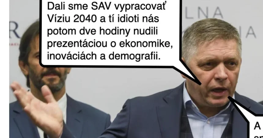 Ako v SAV nepochopili zadanie: Cynická obluda