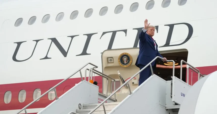 Biely dom naznačil, že CNN sa najbližšie nedostane na palubu Air Force One.