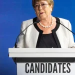 Bývalá ľavicová prezidentka Čile a sociálna demokratka