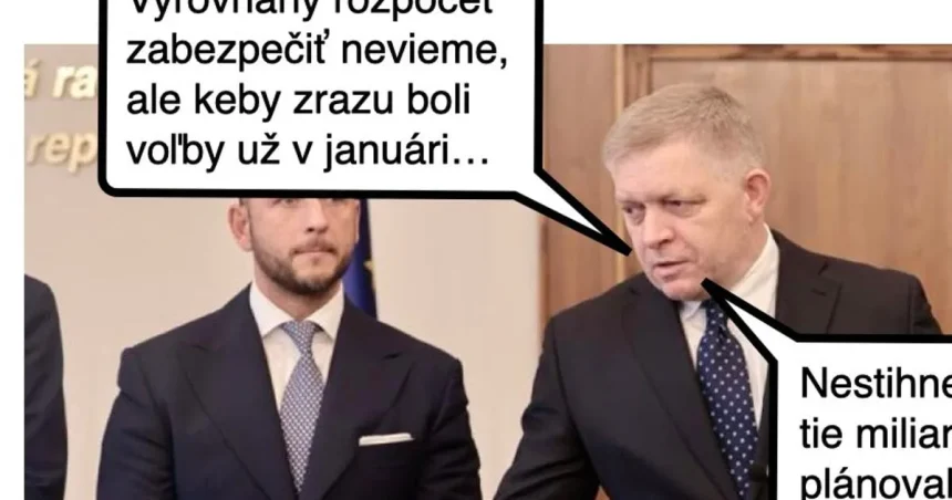 Cynická obluda: Predčasné voľby – zodpovedné fiškálne rozhodnutie?