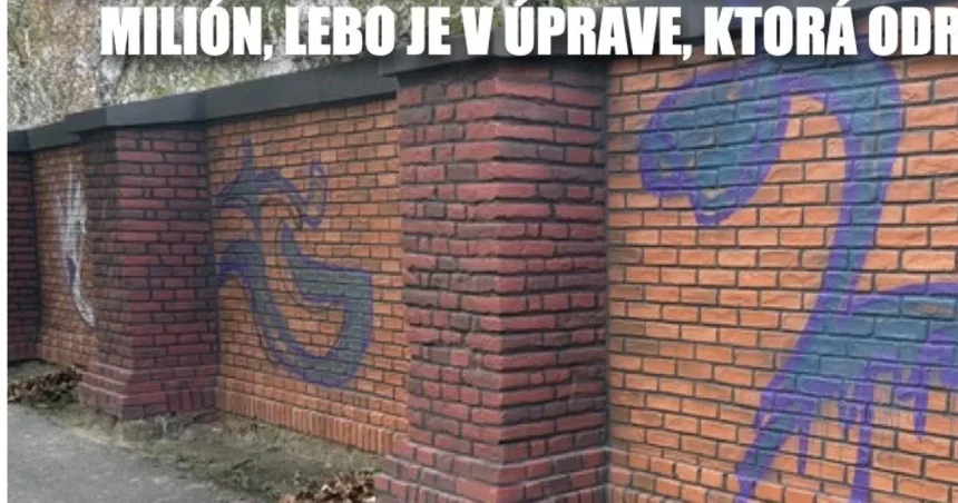 Cynická obluda: Sprejerom to nikto nepovedal
