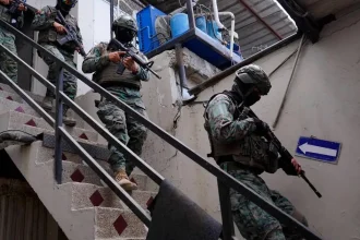 Ekvádorská polícia pri zásahu použila výbušniny