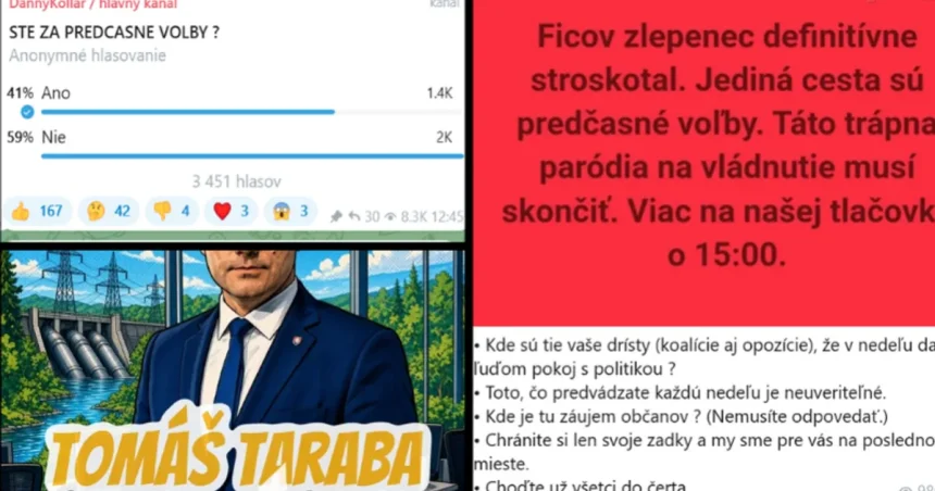 Fico varovaný, Danko na smiech: dezinfoscéna a Ficova volebná atómovka