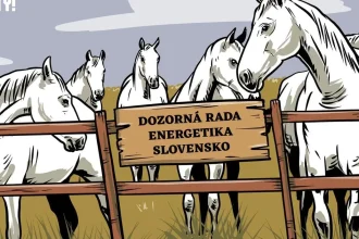 Karikatúra dňa: Biele kone... na betóne – pohľad