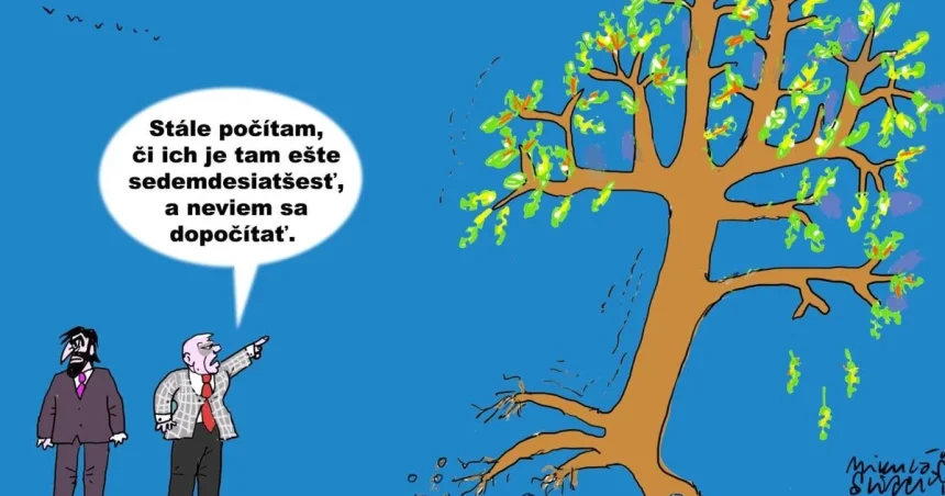 Karikatúra dňa: Koaličná jeseň prináša politickú satiru
