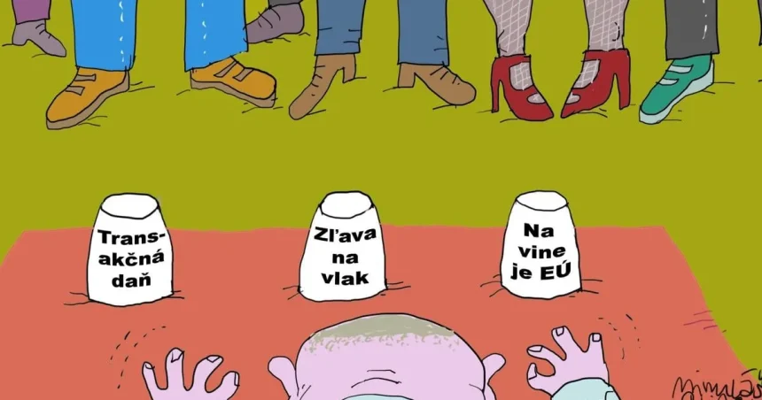 Karikatúra dňa: Škrupinkár a jeho ostrý pohľad na svet