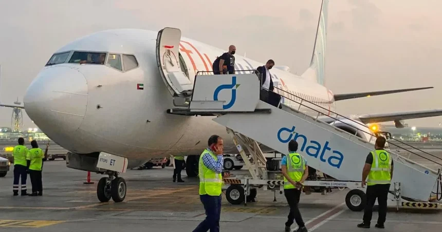Lietadlo Flydubai núdzovo pristálo pre hádku pilotov