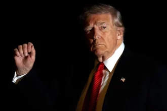 Prezident Donald Trump počas návštevy írskeho hlavného mesta Dublinu