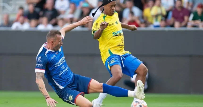 Ronaldinhova návšteva Trnavy vyvolala rozporuplné reakcie, futbal bol až druhoradý