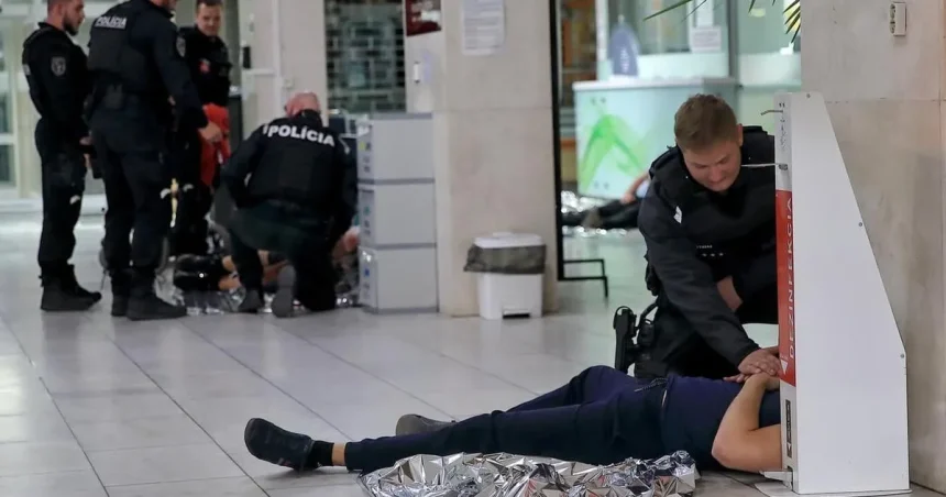 Útočník s nožom zranil na urgent príslušníkov ochranky aj pacientov