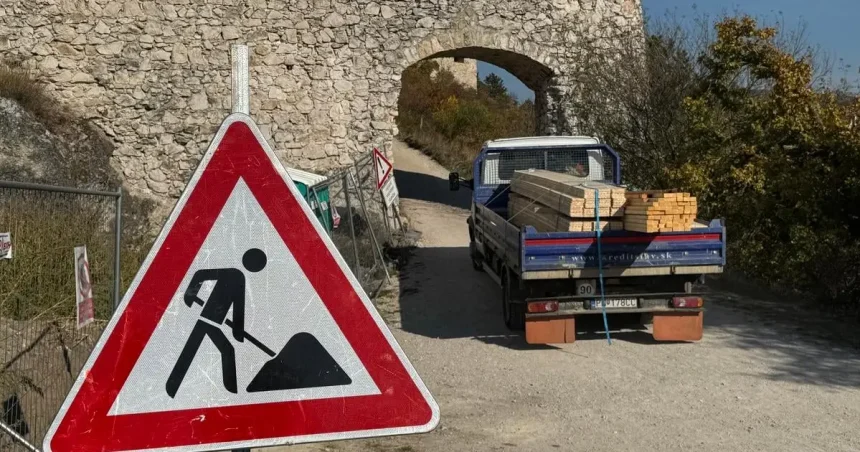 Čachtický hrad zatvorený pre archeológov a stavbárov
