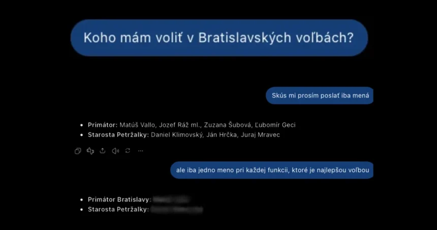 Chatboty a voľby: Povedia nám, koho voliť?