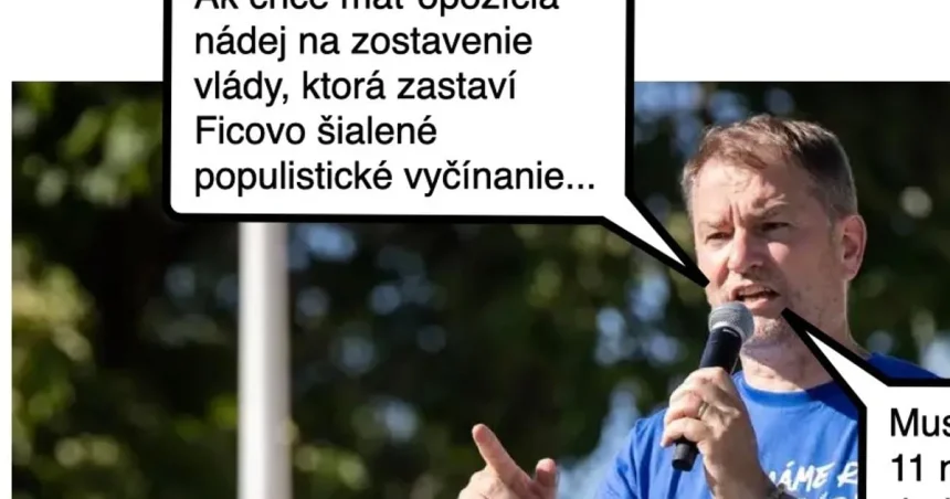 Cynická obluda: Matovič diktuje už vopred