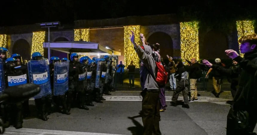 Generálny štrajk v Taliansku sprevádzali protesty