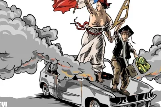 Karikatúra dňa: Sloboda, rovnosť a bratstvo v dnešnej dobe?