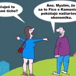 Karikatúra dňa: Úžasné ticho, až to zabolí – aktuálny pohľad