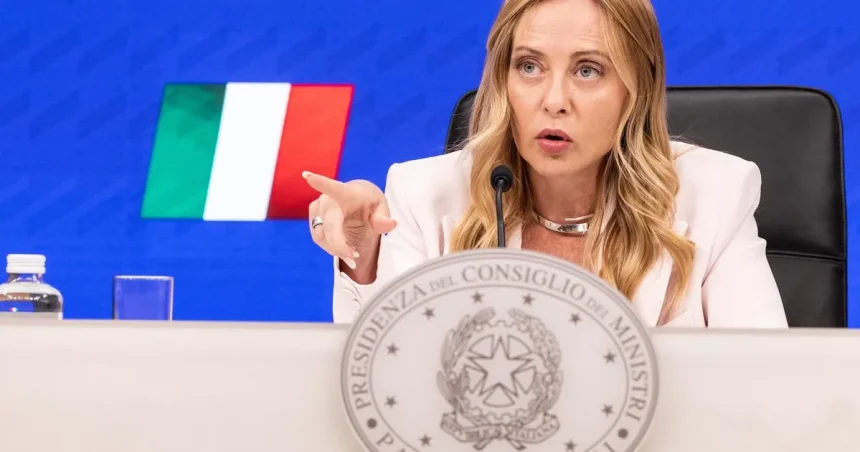 Meloniová označila Trumpovu mierovú dohodu za dobrú