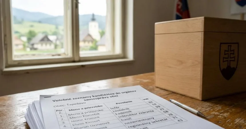 Na kandidátky sa dostali zriedkavé povolania: šofér pohrebnej služby či kostolník
