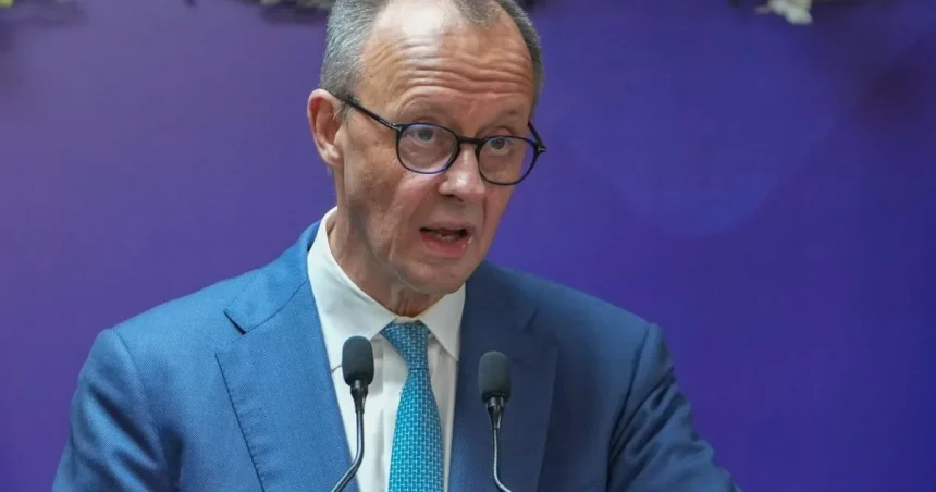 Nemecký kancelár Merz označil írsky návrh