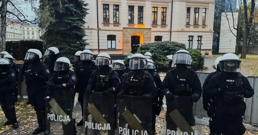 Polícia zadržala ozbrojeného muža počas protestu pred poľským Ústavným súdom