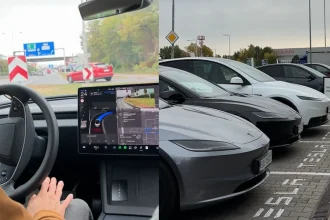 Pustil som volant v 120 km/h. Tesla riadená AI je už dostupná