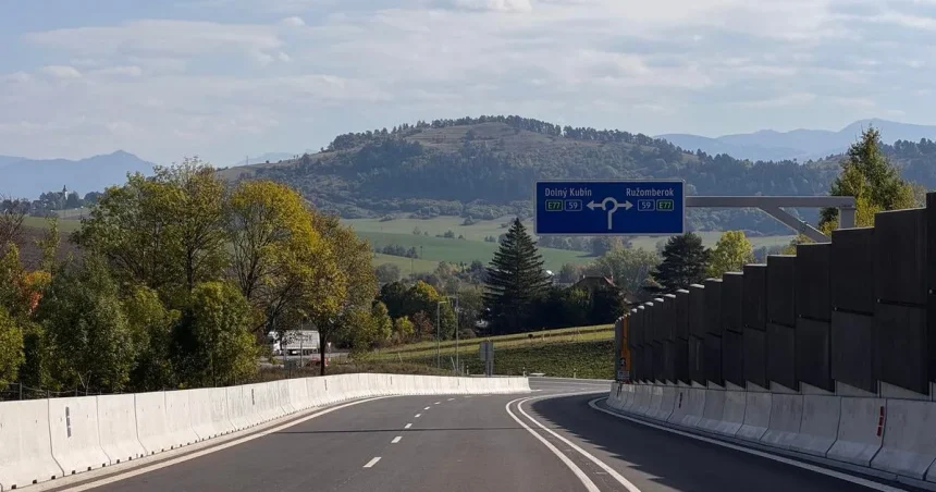 Starostka Liskovej: Otvorenie obchvatu Ružomberka je vyslobodením z prachu a blata